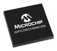 MICROCHIP DSPIC33EDV64MC205-E/M7 DSC, 60MHZ, 64KB, VQFN-EP-52 ROHS COMPLIANT: YES