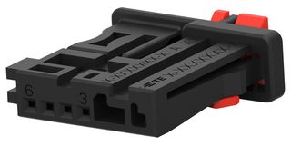TE CONNECTIVITY 2333104-1 CONN HOUSING, AUTOM, 2333104-1