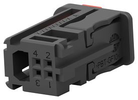 TE CONNECTIVITY 2345104-1 CONN HOUSING, AUTOM, 2345104-1
