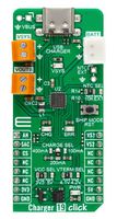 MIKROELEKTRONIKA MIKROE-5899 CHARGER 19 CLICK ADD-ON BOARD, 3.3V/5V ROHS COMPLIANT: YES