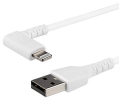STARTECH RUSBLTMM2MWR USB CBL, 2.0, A PLUG-R/A LIGHTNING PLUG ROHS COMPLIANT: YES