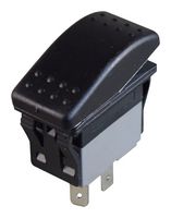 MULTICOMP PRO MPX5-114BNN-NABD-1NN-S ROCKER SWITCH, SPST-NO, 16A, 30VDC
