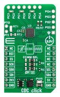 MIKROELEKTRONIKA MIKROE-5985 ADD-ON BOARD, CAP-TO-DIGITAL CONVERTER ROHS COMPLIANT: YES