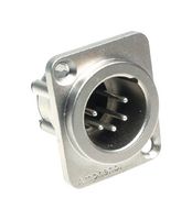 AMPHENOL AUDIO AX5MD CONN, XLR AUDIO, PLUG, 5POS