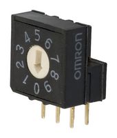 ARATAS A6RV-102RF ROTARY CODED SW, 0.025A, 24VDC, 10POS