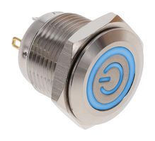 E-SWITCH PV6F240SS-341-M15 ANTI VANDAL SW, SPST-NO-DM, 2A/48VDC