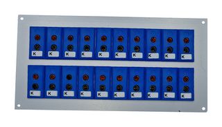LABFACILITY JS-K-FF + FSP-20 THERMOCOUPLE CONNECTOR, MINIATURE, BLUE