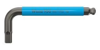 WERA 05022659001 L HEX KEY, 3/8", 125MM ARM ROHS COMPLIANT: YES