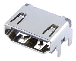 MOLEX 208658-1003 CONN, HDMI 2.1 TYPE A, R/A RCPT, 19P/SMD