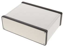 HAMMOND 1455T1201 ENCLOSURE, PCB BOX, ALUMINIUM, CLEAR