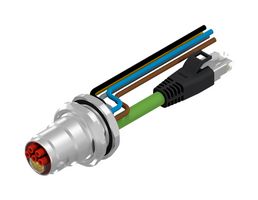 AMPHENOL CONEC 57-22006 CBL ASSY, 9P CIR RCPT-RJ45 PLUG, 0.5M
