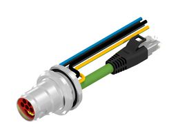 AMPHENOL CONEC 57-22009 CBL ASSY, 9P CIR RCPT-RJ45 PLUG, 0.5M