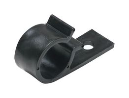 HELLERMANNTYTON 4D15.AB6E CABLE CLIP, SCREW MOUNT, BLK, 15MM ROHS COMPLIANT: YES