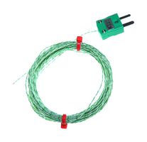 LABFACILITY Z2-K-1/0.2MM-2M-MP (PACK OF 5) THERMOCOUPLE, TYPE K, 2M, 260DEG C