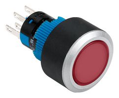 MULTICOMP PRO MPAB-PB-1063 PB SW, DPST-NO/DPST-NC, 5A/250VAC, PANEL
