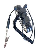 MULTICOMP PRO MP013852 WRIST STRAP, 190MM, ADJ, BLACK ROHS COMPLIANT: NA