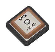 KYOCERA AVX 1005621 CERAMIC PATCH ANTENNA, 1.575GHZ/1.176GHZ