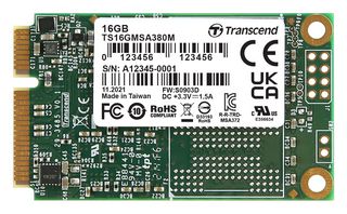 TRANSCEND TS16GMSA380M SSD, SATA III, MLC NAND, 16GB