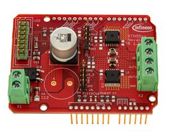 INFINEON DCSHIELDBTN9960LVTOBO1 EVAL SHIELD BOARD, DC BRUSHED MOTOR