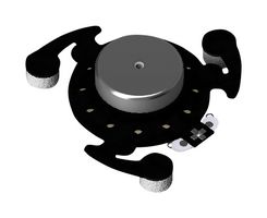 PUI AUDIO ASX08808-TP-R EXCITER, 80HZ-10.5KHZ, 8OHM, 10W, 103DBA