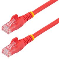 STARTECH N6PATC750CMRD PATCH CORD, CAT6, RJ45 PLUG-PLUG, 7.5M ROHS COMPLIANT: YES