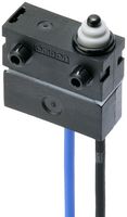 OMRON ELECTRONIC COMPONENTS D2AW-R1-ER003MP R BASIC SWITCH, SPST-NO, 14VDC/WIRE LEADED