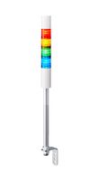 PATLITE LR4-402LJBW-RYGB SIGNAL TOWER, AMB/BLU/GRN/RED, 85DB