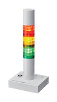 SIGNAL TOWER, AMB/GREEN/RED, 80DB, 24VDC