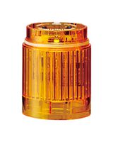 PATLITE LR4-E-Y LED UNIT, 24VDC, 1W, AMBER, 40MM