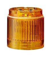 PATLITE LR5-E-Y LED UNIT, 24VDC, 1W, AMBER, 50MM