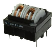SCHAFFNER - TE CONNECTIVITY EH24-0.5-02-44M CM CHOKE, 44000UH, 0.5A, SUPPRESSION