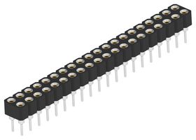 TE CONNECTIVITY 2485255-1 CONN, SIP SOCKET, 40P, 2ROW, 2.54MM, TH