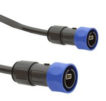 BULGIN LIMITED PXPSPE4031/1M/26 PATCH CABLE, SPE PLUG-PLUG, 1M ROHS COMPLIANT: YES