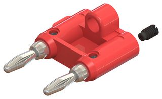 CAL TEST ELECTRONICS CT3160-2 BANANA CONN, PLUG, 5KV DC, 15A, RED ROHS COMPLIANT: YES