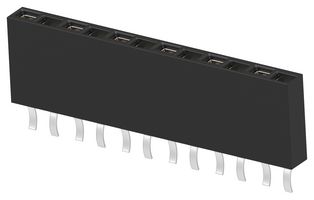 TE CONNECTIVITY 1-215299-2 CONNECTOR, RCPT, 12POS, 1ROW, 2.54MM