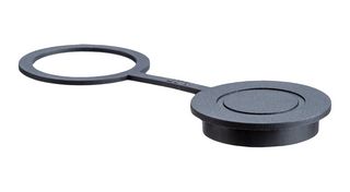 AMPHENOL LTW CAP-DACMDPC1 DUST CAP W/RUBBER LEAD, PLUG CONN, BLACK