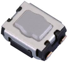 E-SWITCH TL1030AF160AQJ TACTILE SWITCH, 0.05A, 12VDC, 160GF, SMD