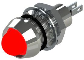 MARL 514-105-21 LED PANEL INDICATOR, RED, 12.7MM, 12VDC ROHS COMPLIANT: YES