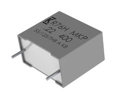 KEMET R76QR3220SEH3J CAP, 0.22UF, 600VAC/1KVDC, RADIAL