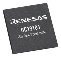 RENESAS RC19104AGNL#BB0 FANOUT BUFFER, 400MHZ, GEN7, VFQFPN-EP