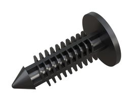 TR FASTENINGS RP0000383366 EXPANSION RIVET, NYLON, 19MM, BLACK ROHS COMPLIANT: NA