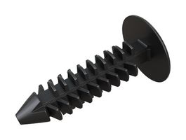 TR FASTENINGS RP0000383433 EXPANSION RIVET, NYLON, 25.1MM, BLACK ROHS COMPLIANT: NA