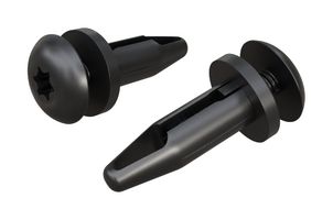 TR FASTENINGS RP0000383461 EXPANSION RIVET, NYLON, 21.7MM, BLACK ROHS COMPLIANT: NA