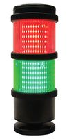 MULTICOMP PRO MP014824 TWS LIGHT TOWER, GRN/RED, 24V ROHS COMPLIANT: YES