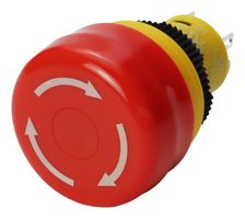 MULTICOMP PRO MP015194 E-STOP SWITCH, DPST-NC, 5A, 125VAC ROHS COMPLIANT: YES