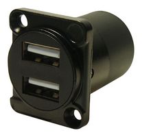 MULTICOMP PRO MP-CP30086 USB ADAPTER, 2.0 TYPE A RCPT-TYPE A RCPT ROHS COMPLIANT: YES
