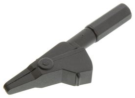 CAL TEST ELECTRONICS CTM-652-0 ALLIGATOR CLIP, BLACK, 20A, 7MM ROHS COMPLIANT: YES