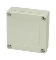 FIBOX 6012331 ENCLOSURE, UTILITY BOX, PC, GREY ROHS COMPLIANT: YES