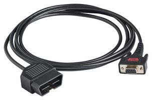 KVASER 01407-7 ADAPTER CABLE, DSUB 9 - OBD II CONN/2.5M ROHS COMPLIANT: YES