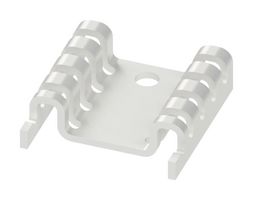 FISCHER ELEKTRONIK FK 232 220 MI TO 220 HEATSINK, ALUM, 24.5X24X7MM, TO-220